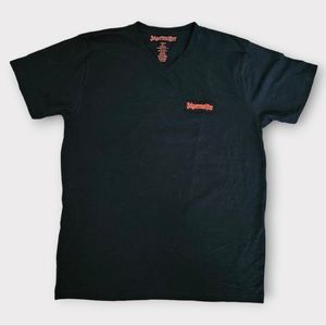 Black Jagermeister men's t-shirt with embroidery